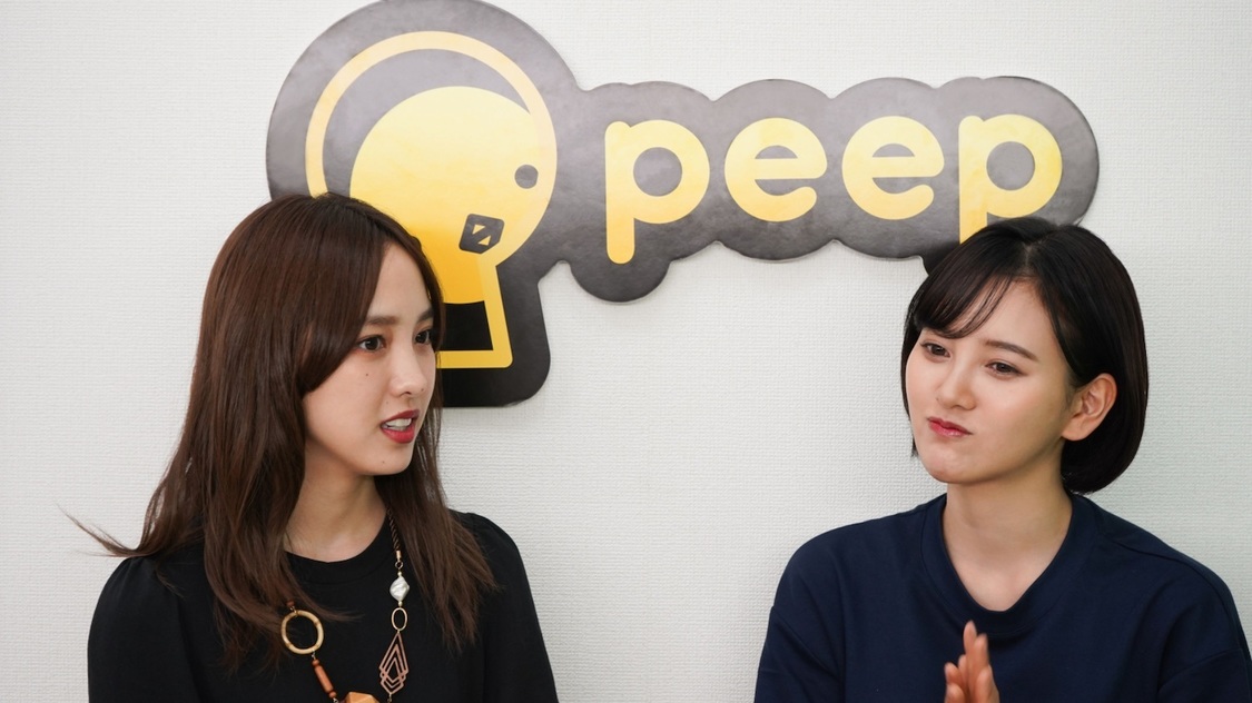 左：飯窪春菜、右：兒玉遥