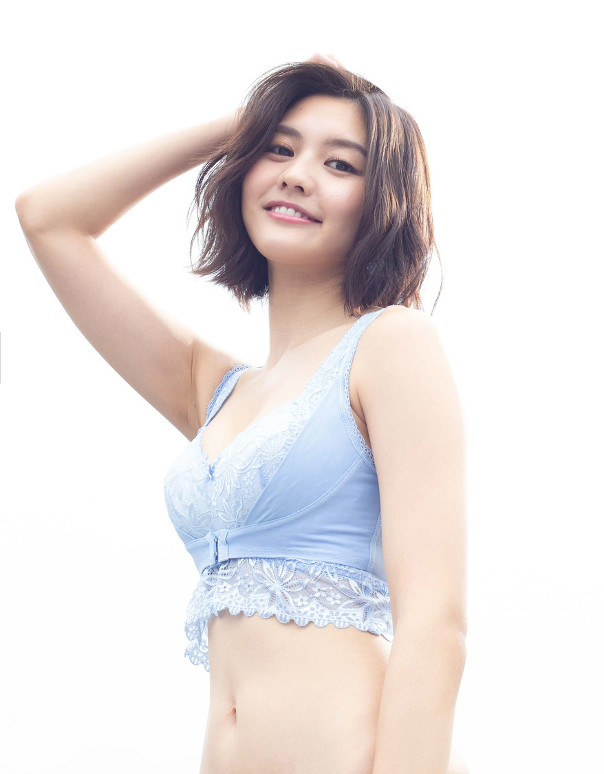 林ゆめ「ふんわりルームブラブレス」イメージモデル