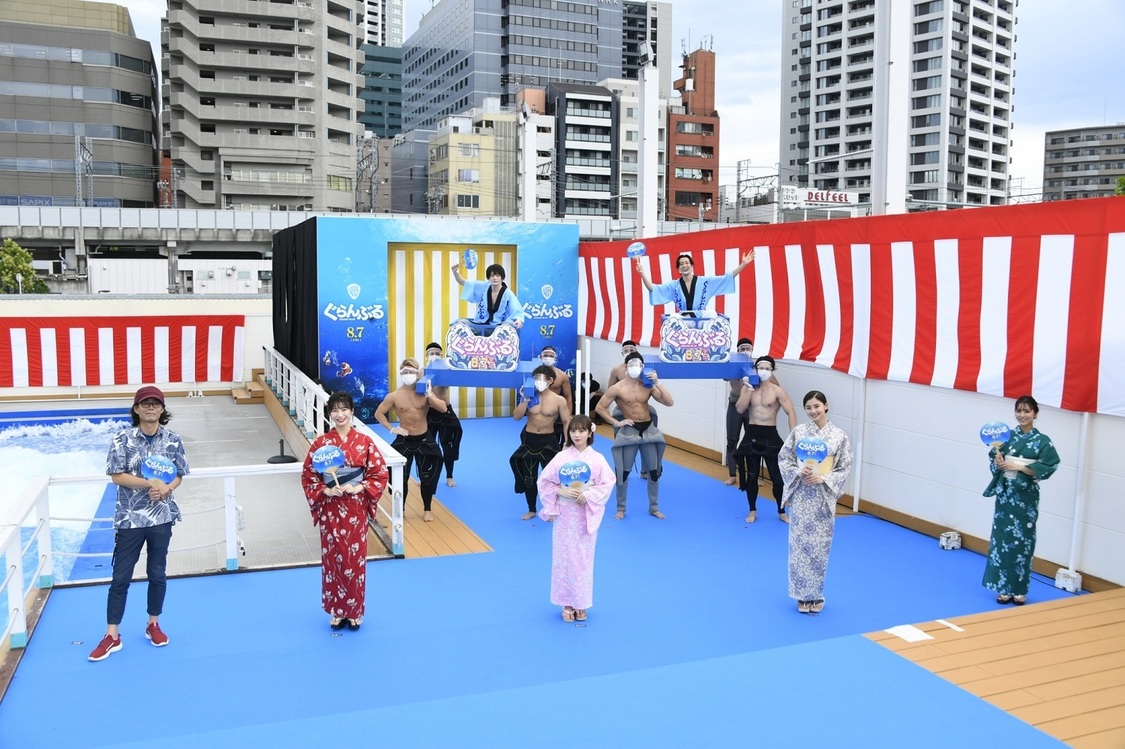 ＜『ぐらんぶる』プレミアム夏祭りイベント＞スポル品川大井町・シティサーフィン場（2020年7月27日）