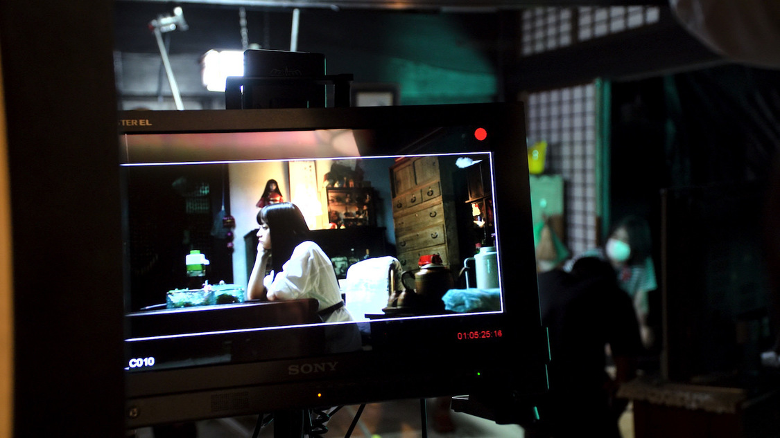 『放置少女』新TVCMメイキング映像より