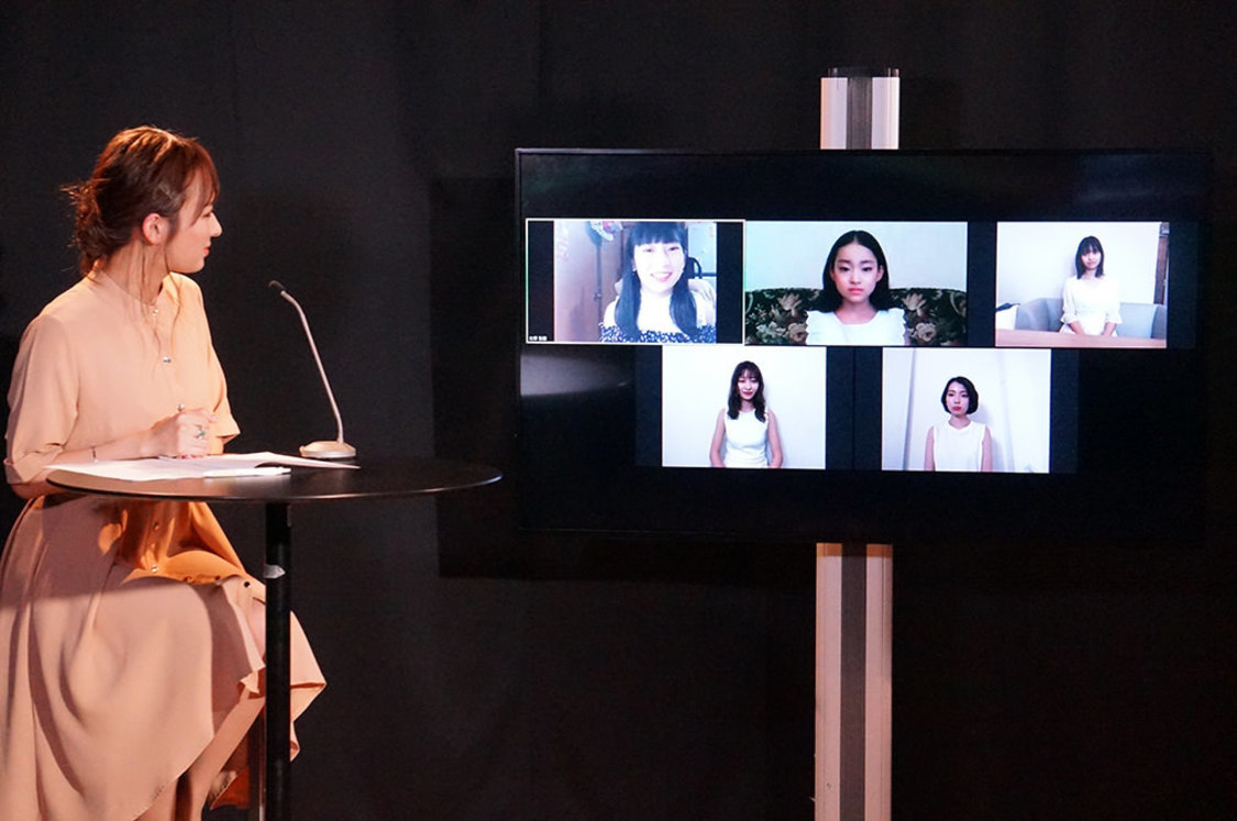 オンライン開催された＜美少女図鑑アワード2020＞授賞式の様子