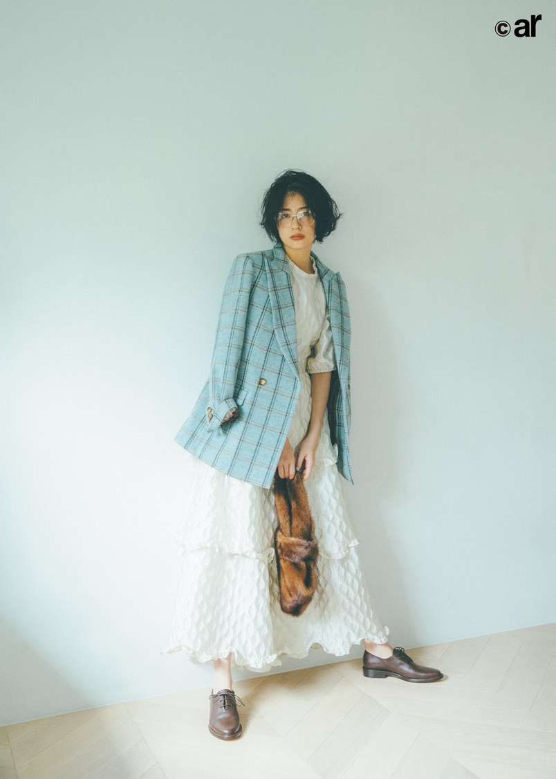 佐久間由衣『ar9月号』（主婦と生活社）より