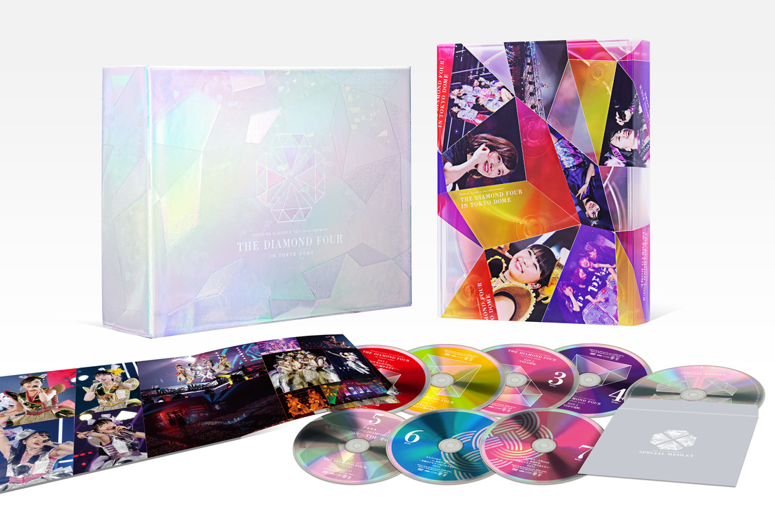 『ももいろクローバーZ 10th Anniversary The Diamond Four -in 桃響導夢-』LIVE DVD展開図
