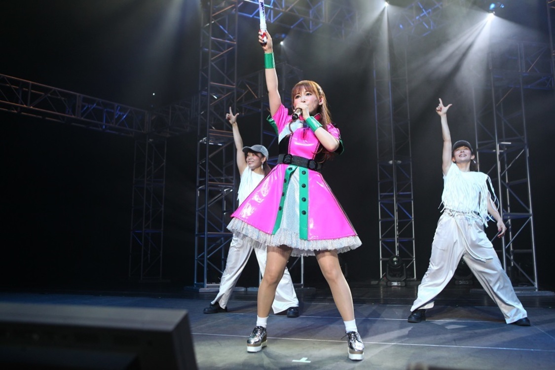 ＜Anisong World Matsuri at Anime NYC 2018＞にて　撮影：Mayumi Nashida