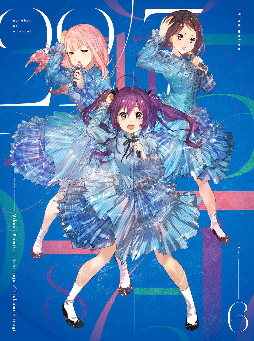 『22/7』Blu-ray＆DVD Vol.6ジャケット裏面