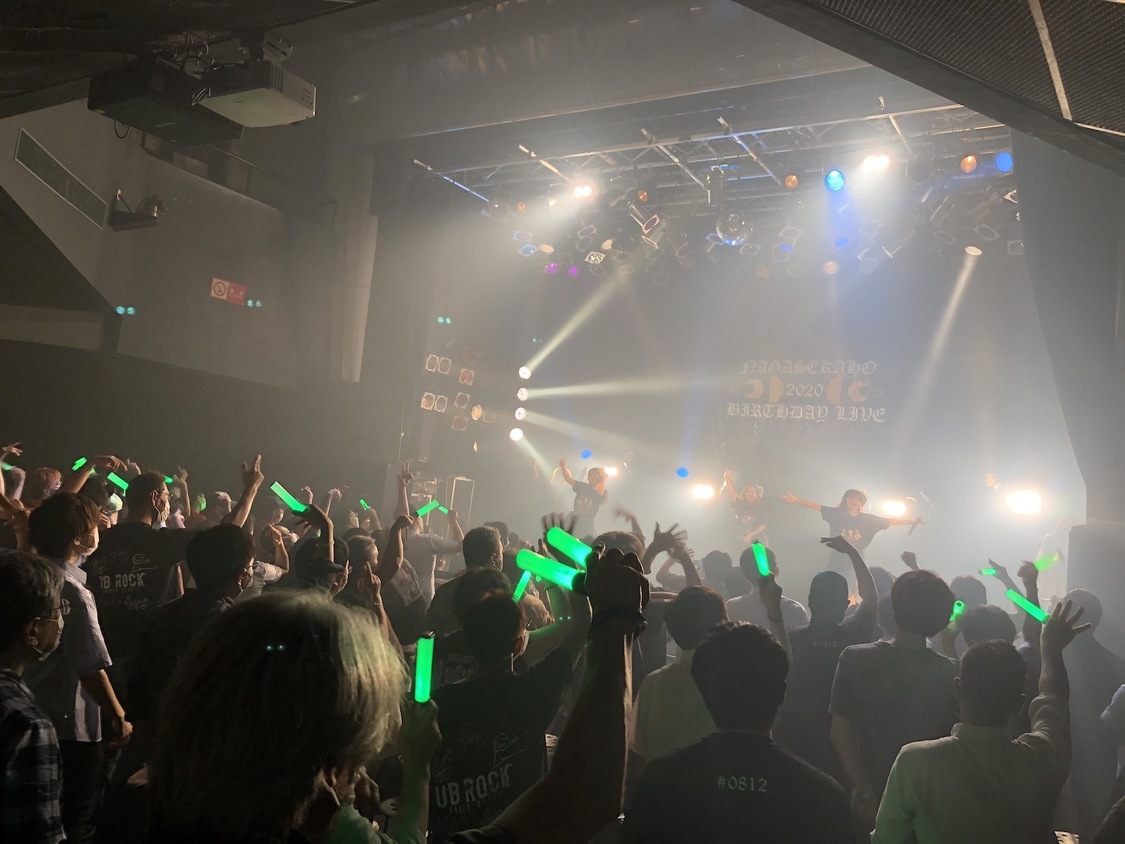 ＜アンダービースティー 長瀬夏帆 生誕祭＞（2020年8月18日）TSUTAYA O-WEST