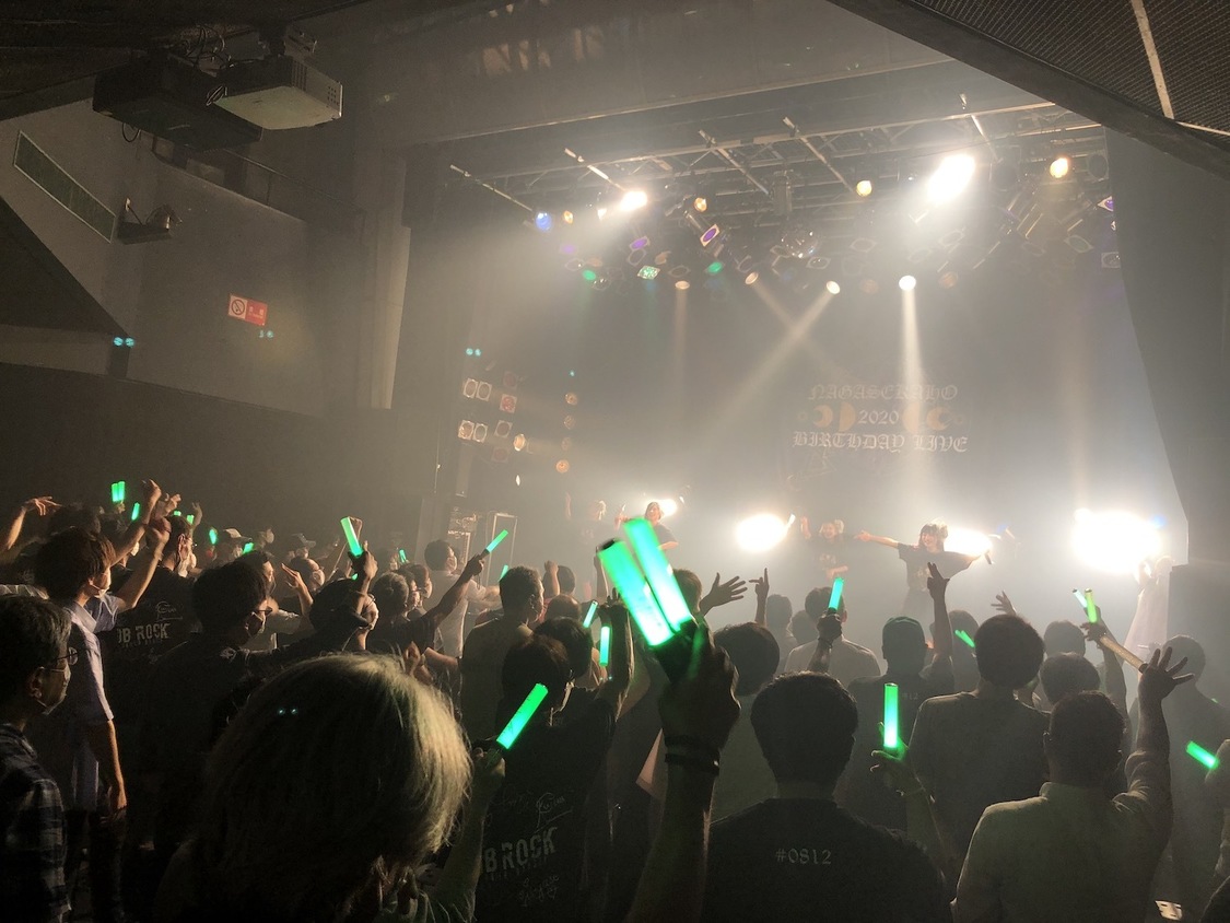 ＜アンダービースティー 長瀬夏帆 生誕祭＞（2020年8月18日）TSUTAYA O-WEST