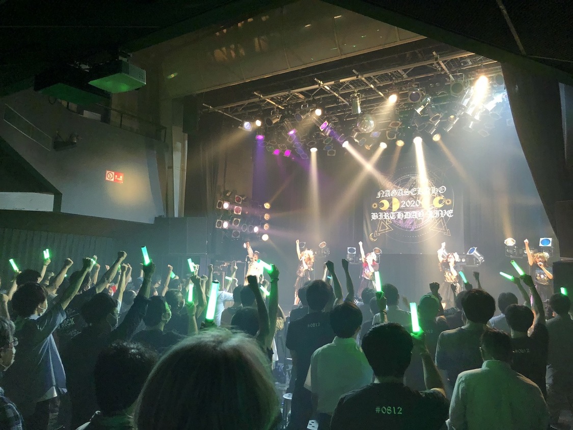 ＜アンダービースティー 長瀬夏帆 生誕祭＞（2020年8月18日）TSUTAYA O-WEST