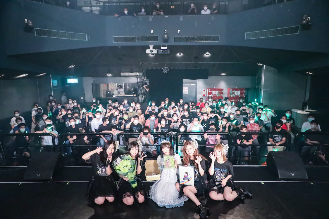 ＜アンダービースティー 長瀬夏帆 生誕祭＞（2020年8月18日）TSUTAYA O-WEST