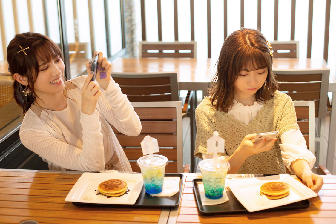 桃月なしこ＆来栖りん（26時のマスカレイド）　(c)佐賀章広／EX大衆