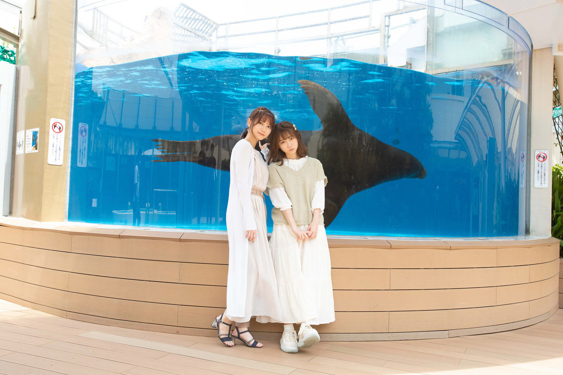 桃月なしこ＆来栖りん（26時のマスカレイド）　(c)佐賀章広／EX大衆