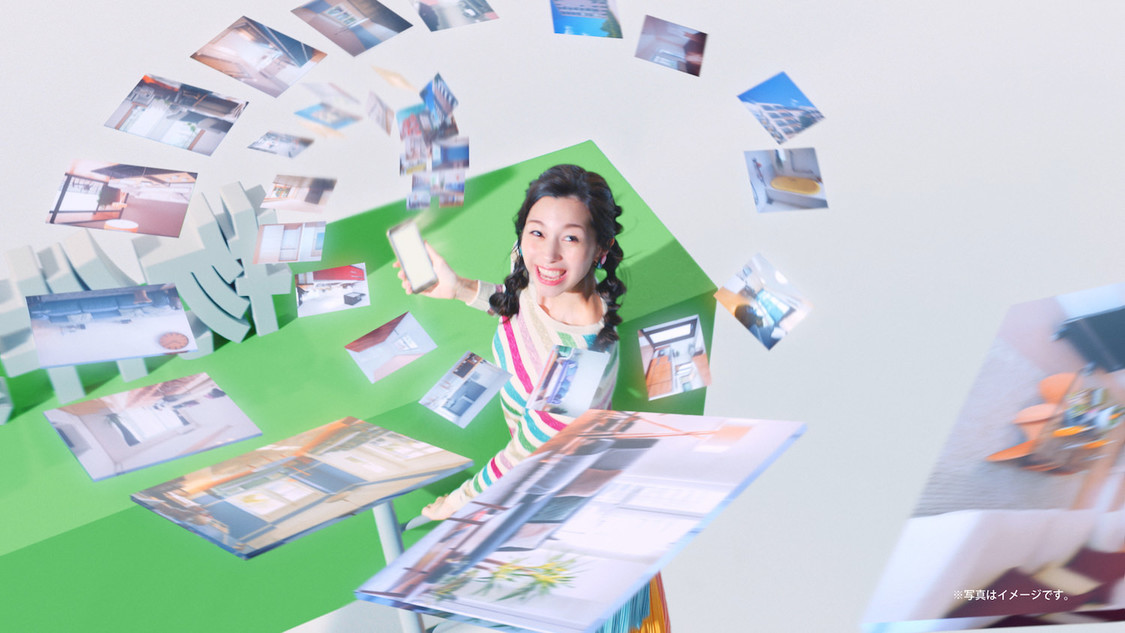 中条あやみ『SUUMO』新CM「アヤミさんのイメージふくらむ」篇 より