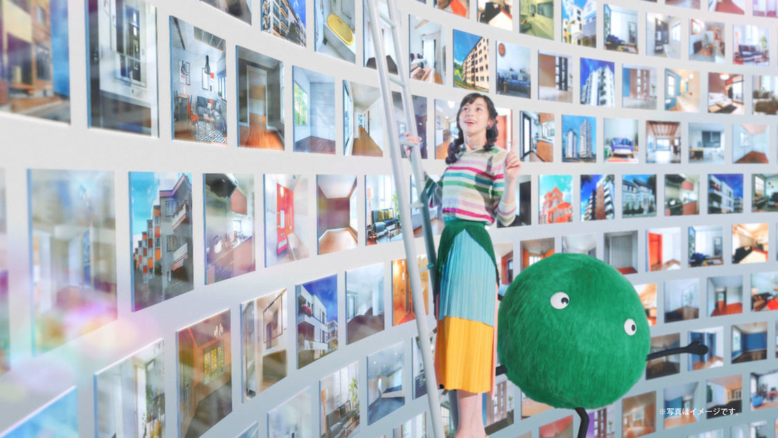 中条あやみ『SUUMO』新CM「アヤミさんのイメージふくらむ」篇 より