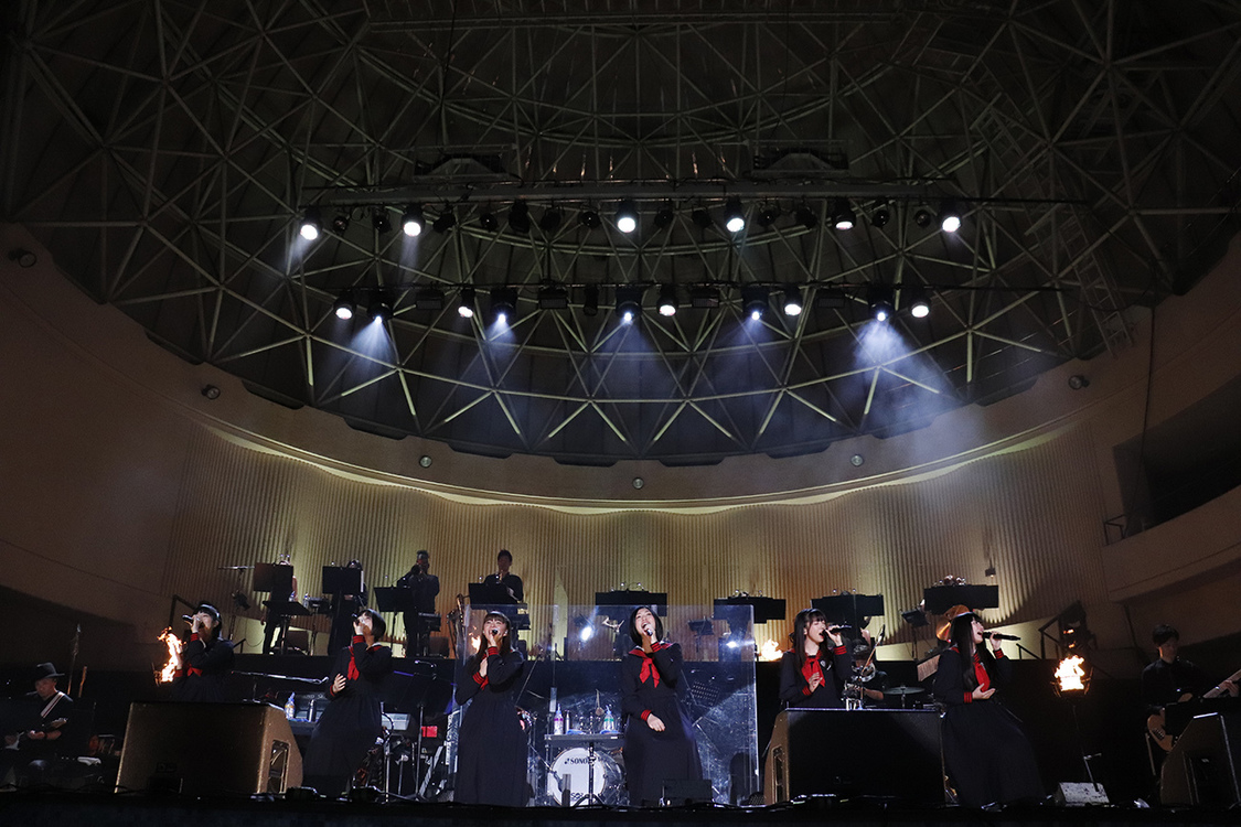 ＜エビ中 秋空と松虫と音楽のつどい 題して『ちゅうおん』2018＞より