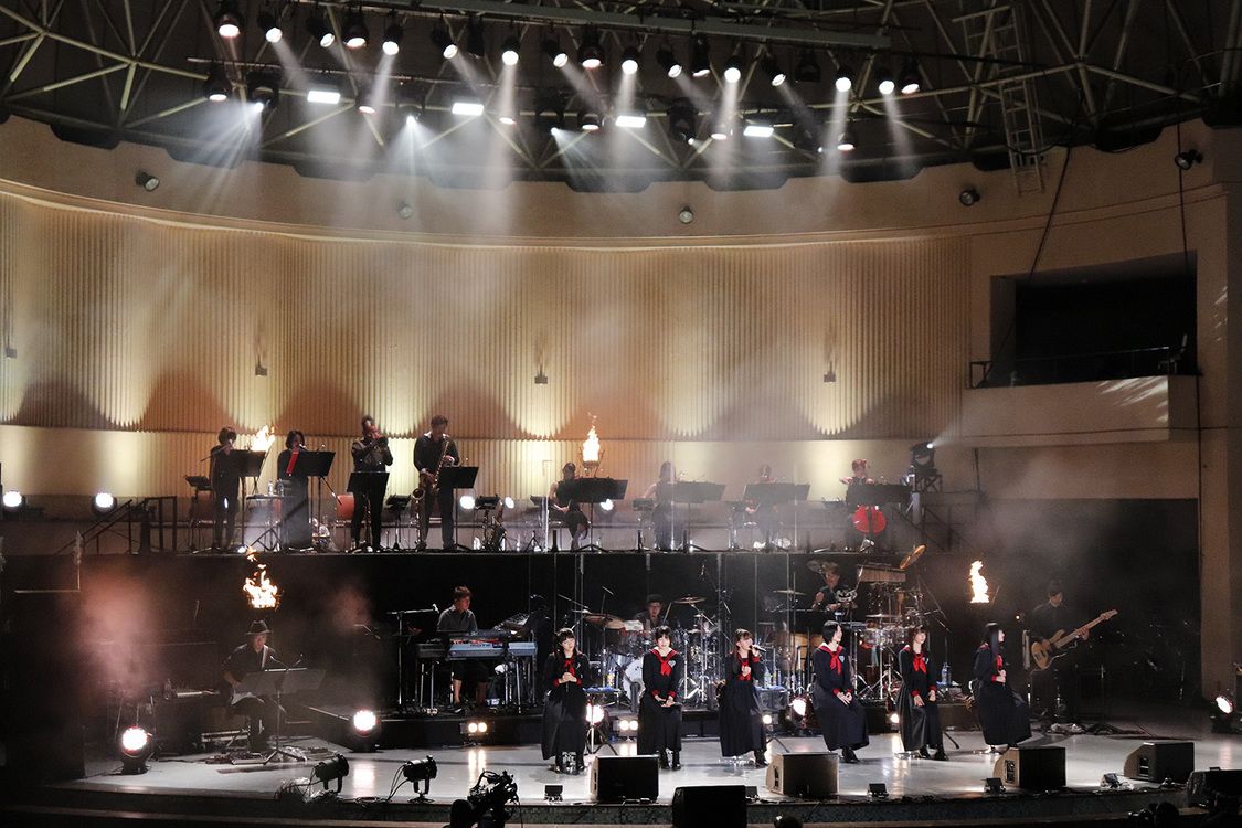 ＜エビ中 秋空と松虫と音楽のつどい 題して『ちゅうおん』2018＞より