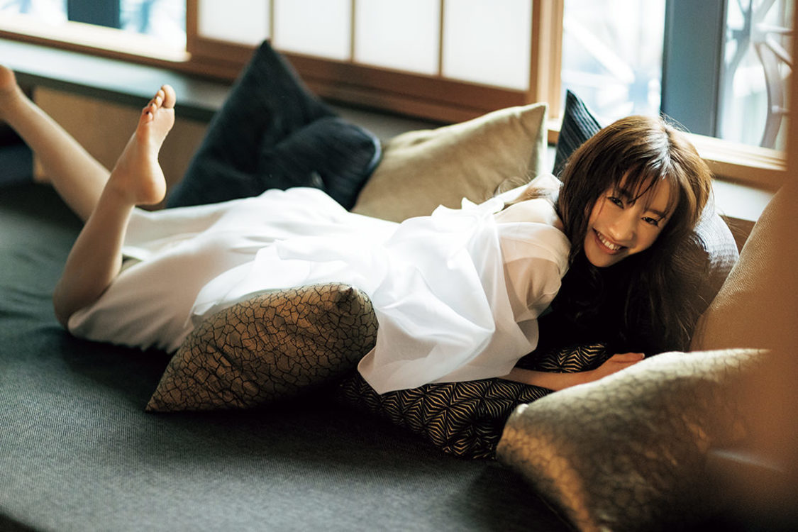 松本まりか『ゲーテ10月号』