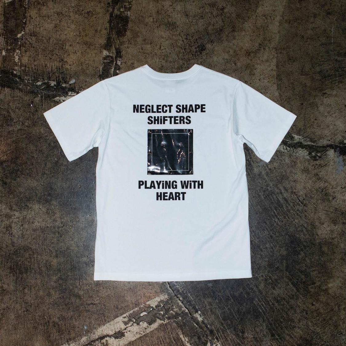 NEGLECT SHAPE SHiFTERS TEE WHITE