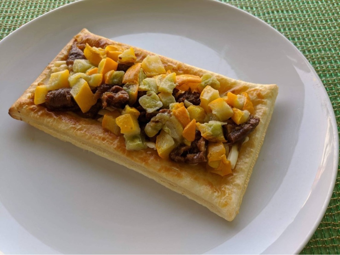 「馬ズッキーニパイ」