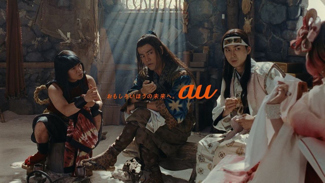 『au PAY×ユニクロ』新CM「英雄T」篇より