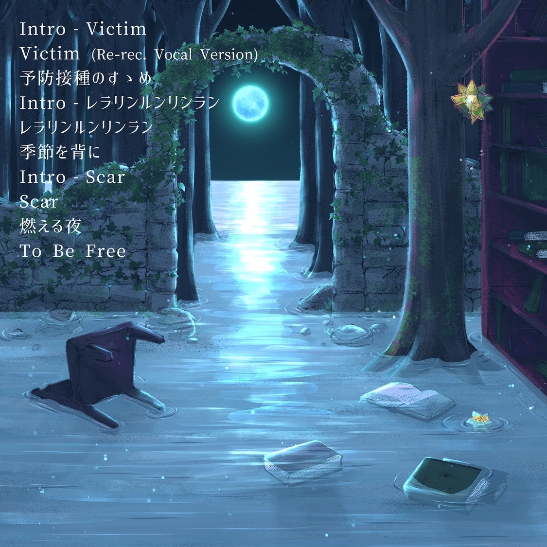 アルバム『Negative』（裏面）