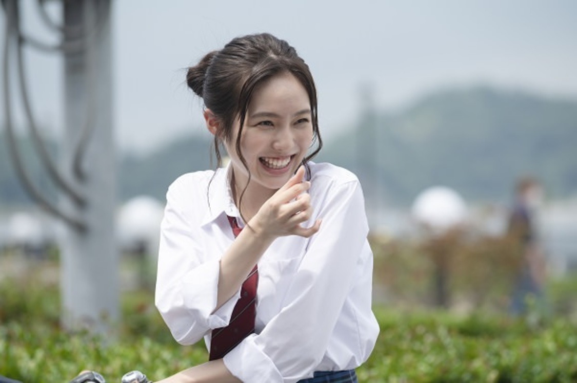 皆川祐奈役・秋田汐梨（（C）AbemaTV）