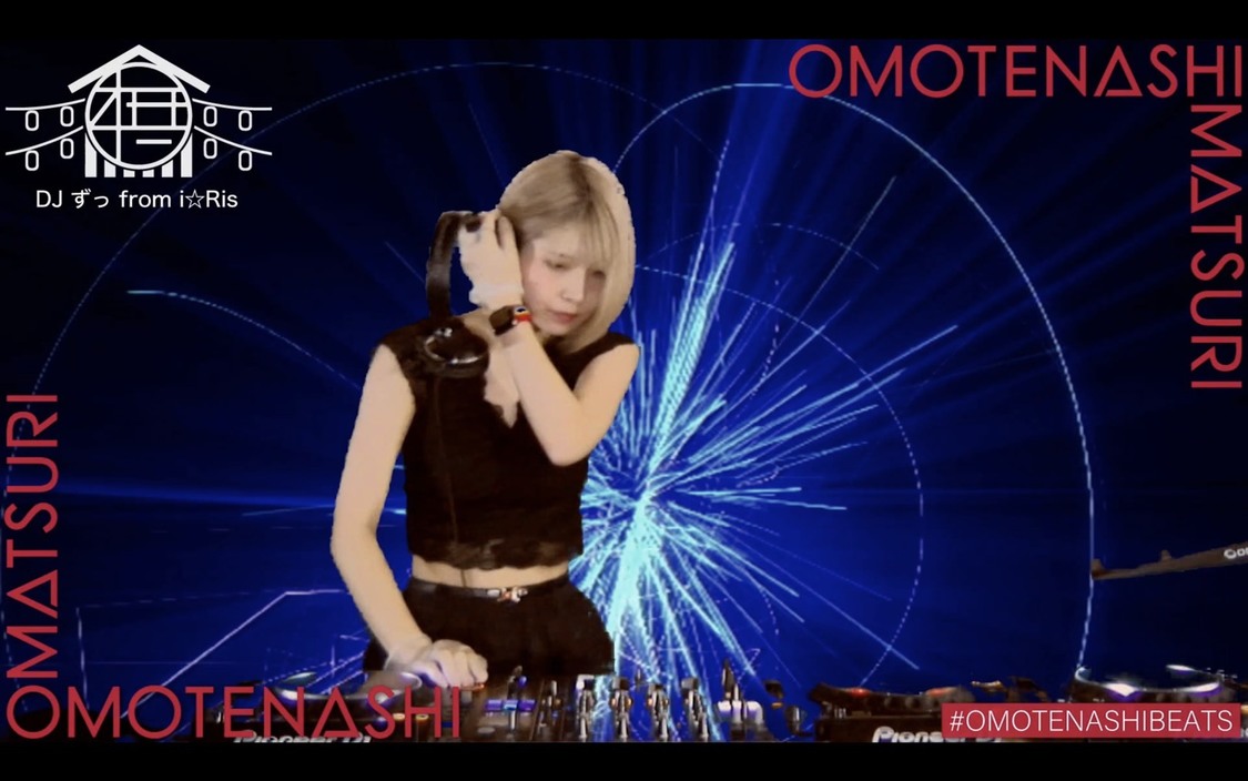 DJ ずっ from i☆Ris（澁谷梓希）＜OMOTENASHI MATSURI -2020 September-＞（2020年9月6日）