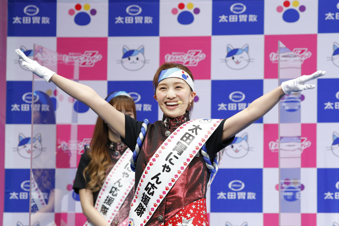 ももいろクローバーZ＜太田胃にゃん応援隊就任記者発表会＞（2020年9月10日）