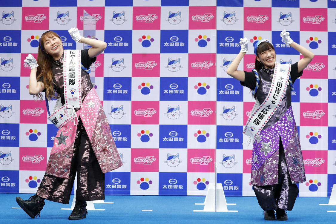 ももいろクローバーZ＜太田胃にゃん応援隊就任記者発表会＞（2020年9月10日）