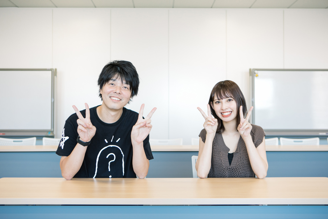 菊竹龍（TIF総合プロデューサー）、沖口優奈（マジカル・パンチライン）