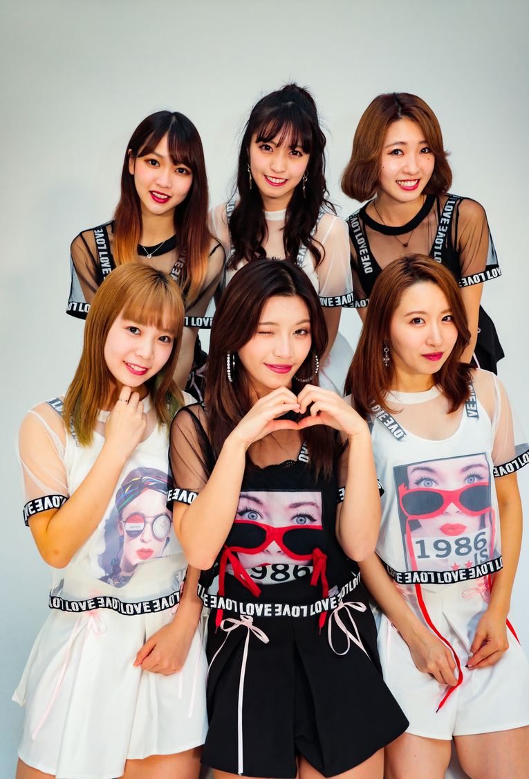 左上からAIRI、MIYU、NENE／左下からYUMA、LENA、HIKARU