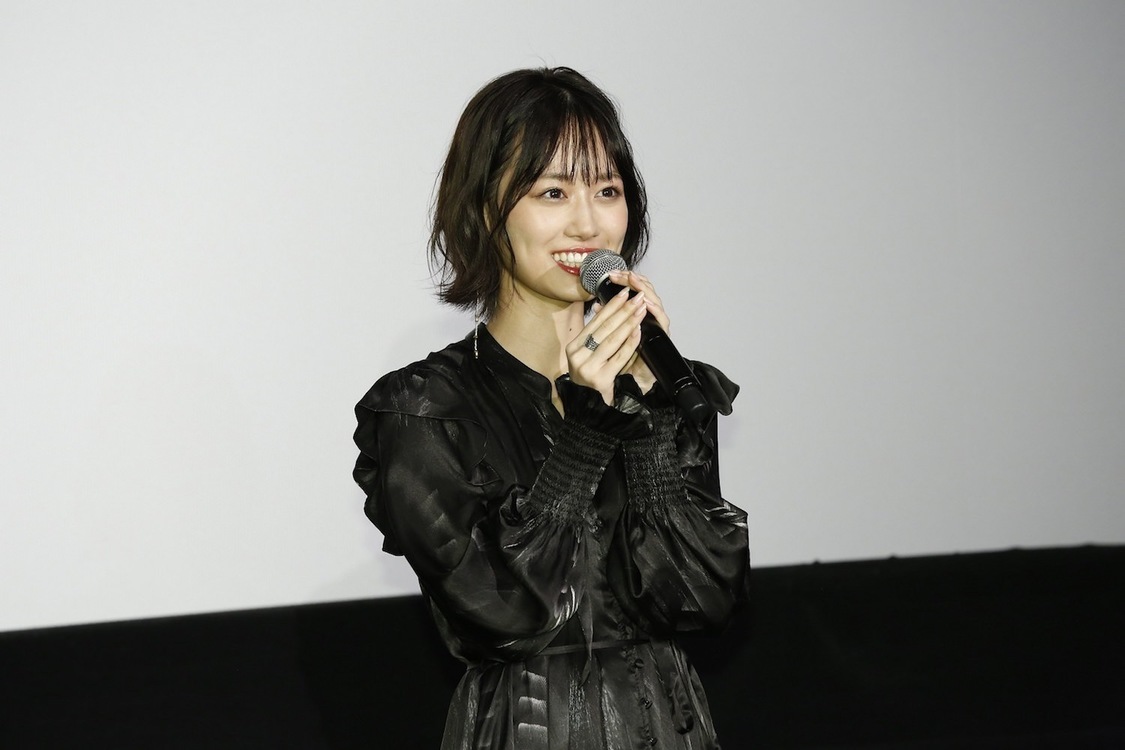 山下美月＜映画『映像研には手を出すな！』前夜祭舞台挨拶＞｜TOHOシネマズ 六本木ヒルズ（2020年9月24日）