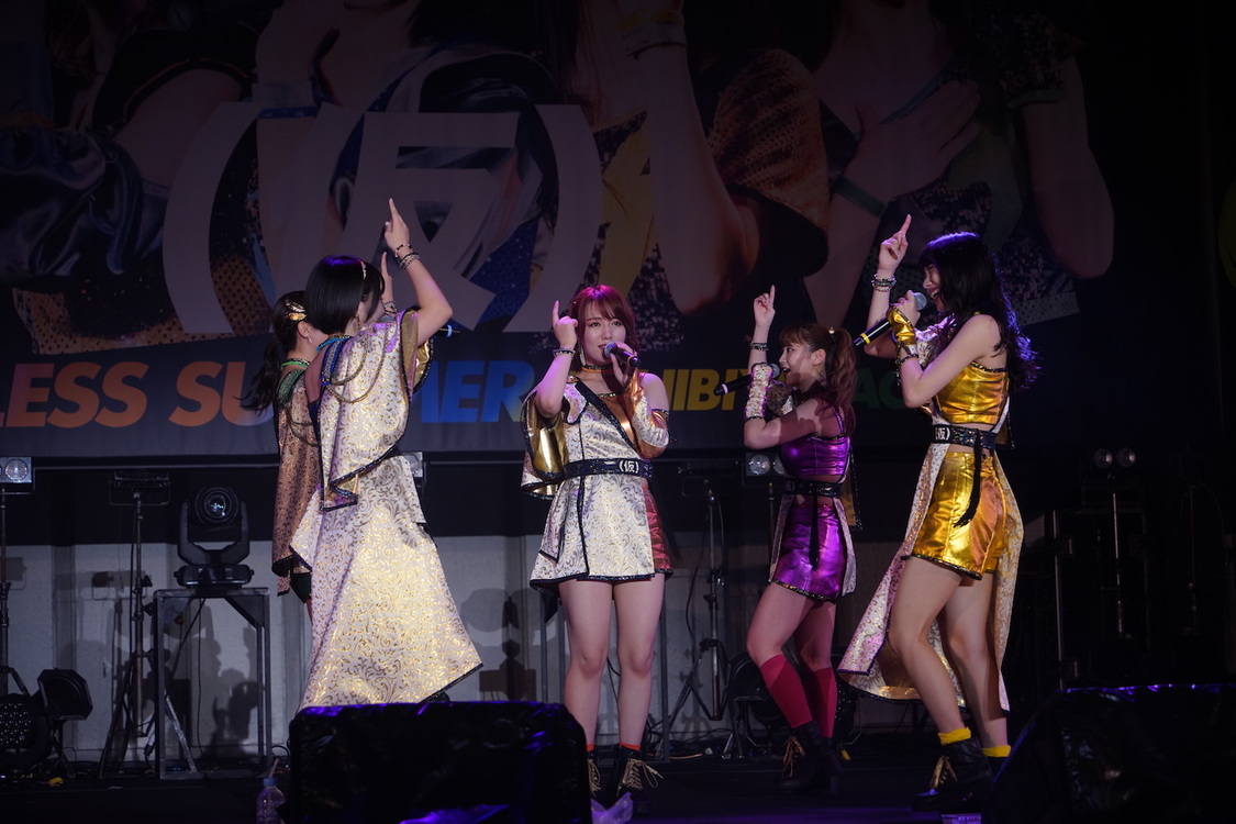 ＜アップアップガールズ（仮） ENDLESS SUMMER in 日比谷野音＞｜東京・日比谷野外大音楽堂（2020年9月26日）