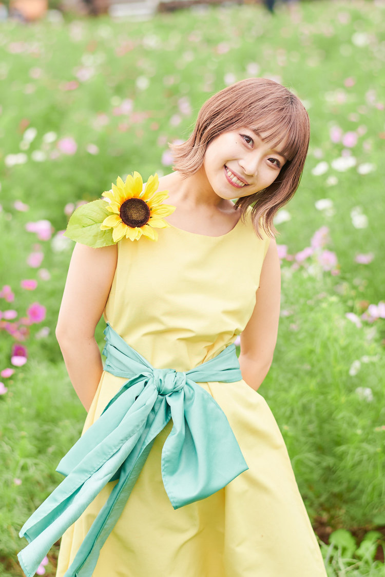 📸 画像:光源あや(向日葵プリンセス)|向日葵プリンセス、成田ゆめ牧場でデビュー曲「向日葵の帰り道」初披露+向日葵の開花を発表!