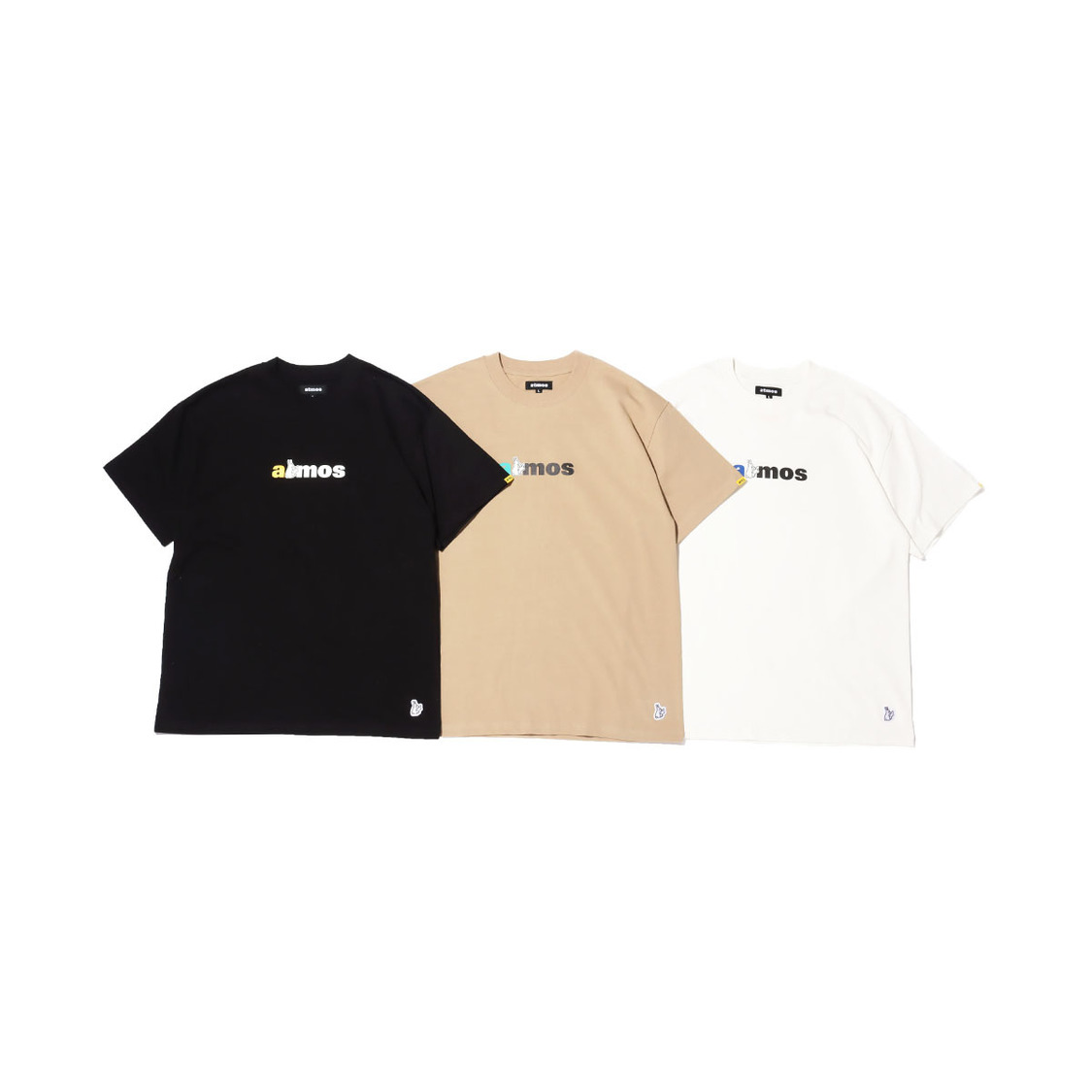 『#FR2』x『atmos』RABBIT LOGO TEE