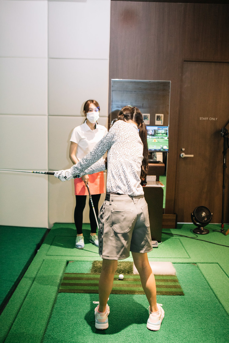 音嶋莉沙（＝LOVE）｜PGMゴルフアカデミー銀座