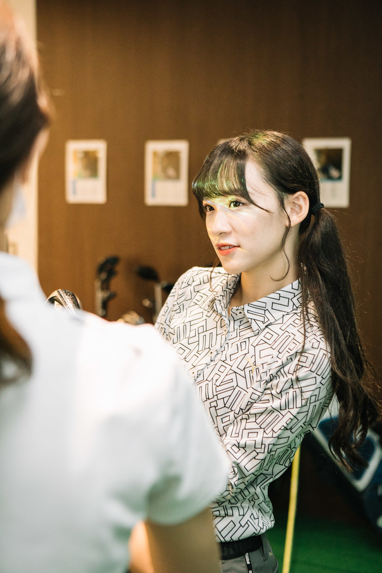 音嶋莉沙（＝LOVE）｜PGMゴルフアカデミー銀座