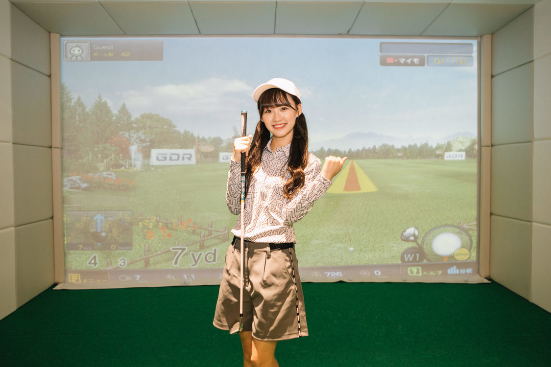音嶋莉沙（＝LOVE）｜PGMゴルフアカデミー銀座