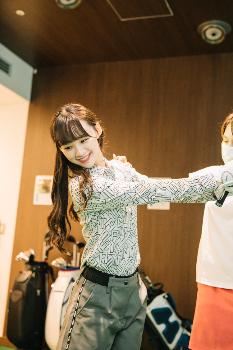 音嶋莉沙（＝LOVE）｜PGMゴルフアカデミー銀座