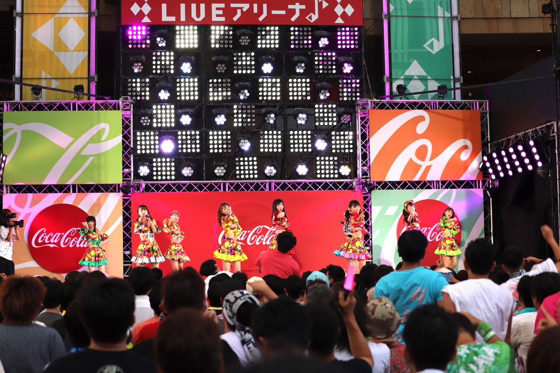 SUPER☆GiRLS：＜六本木アイドルフェスティバル2018＞ライブ写真