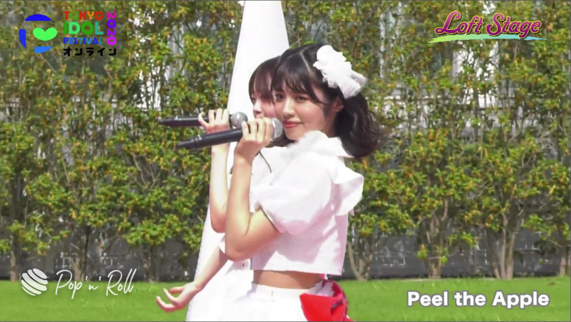 Peel the Apple＜TOKYO IDOL FESTIVAL オンライン 2020＞｜10/3 LOFT STAGE（11:30-）