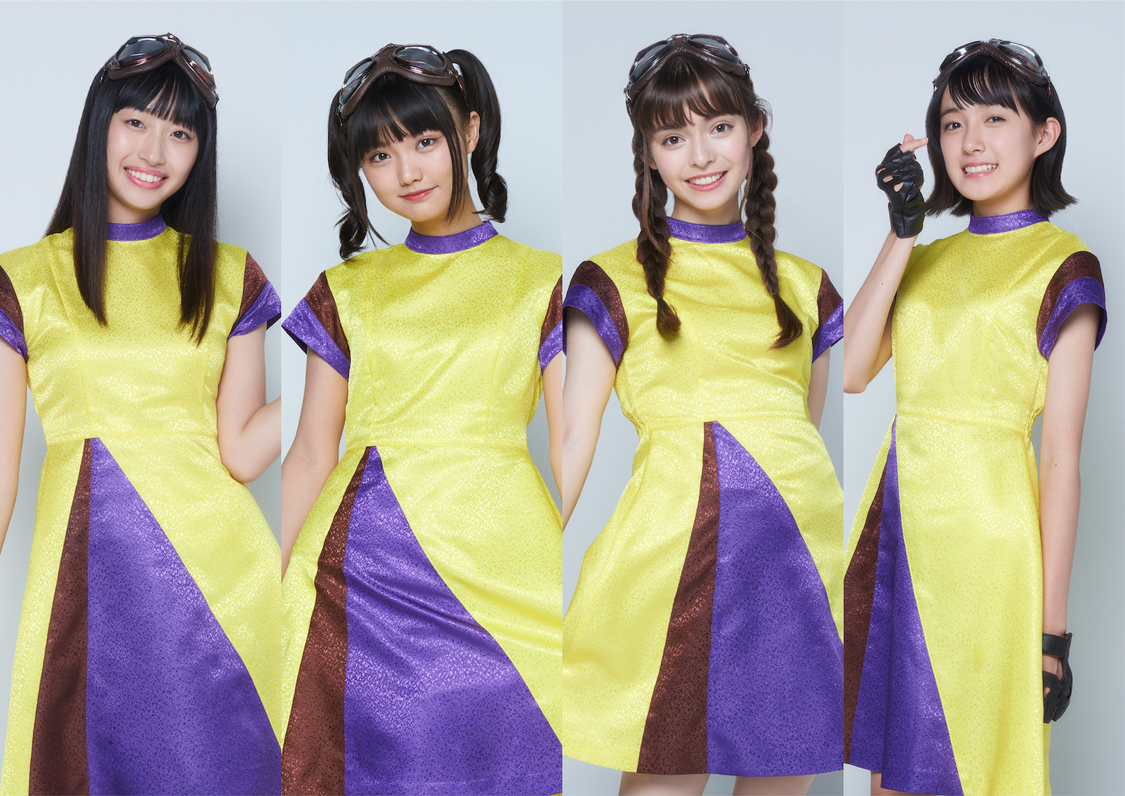 左から、高野渚、さぃもん、トミコ クレア、白鳥来夢