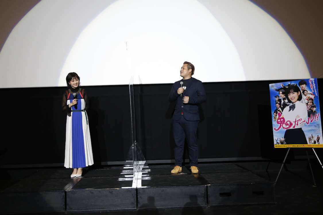 ＜映画『鬼ガール！！』公開記念舞台挨拶＞｜なんばパークスシネマ（2020年10月10日）