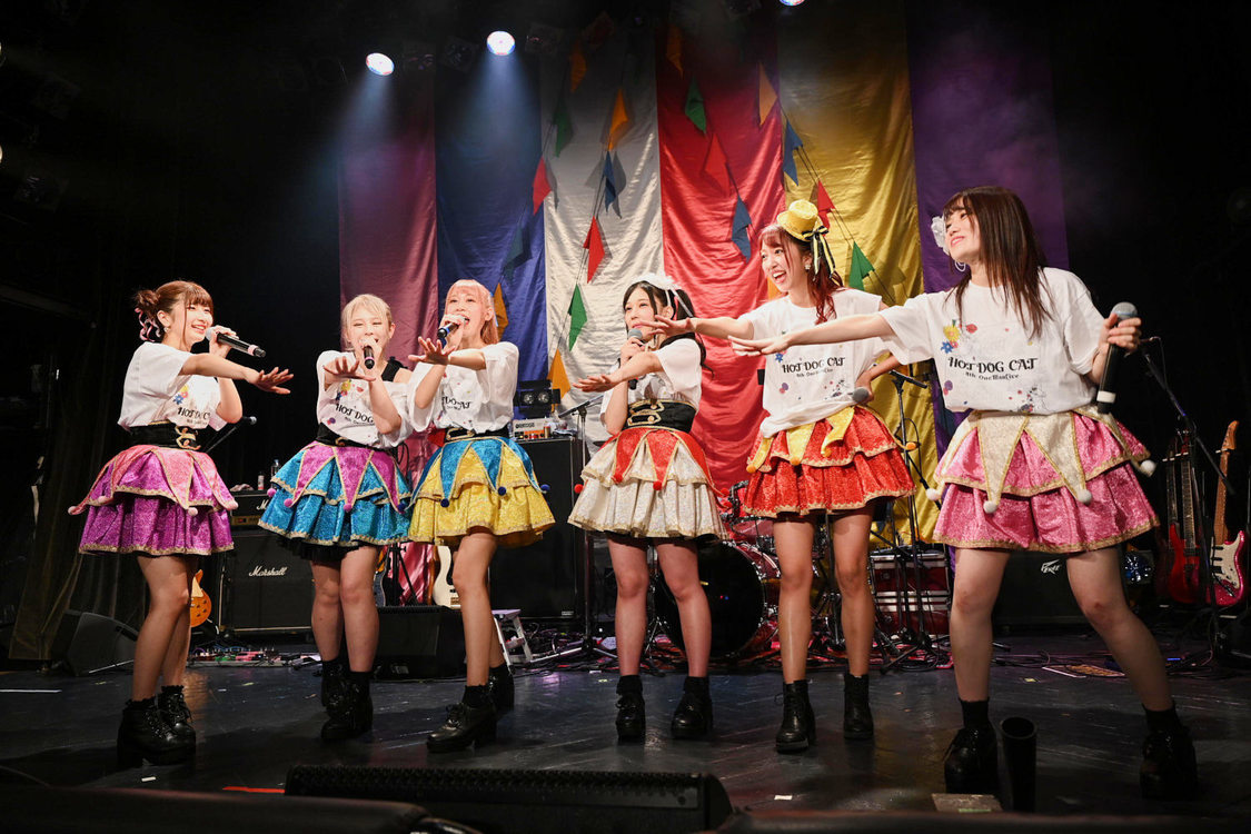 ＜HOT DOG CATワンマンライブ『進め！進め！進め！』＞（10月14日（水）渋谷WWW）