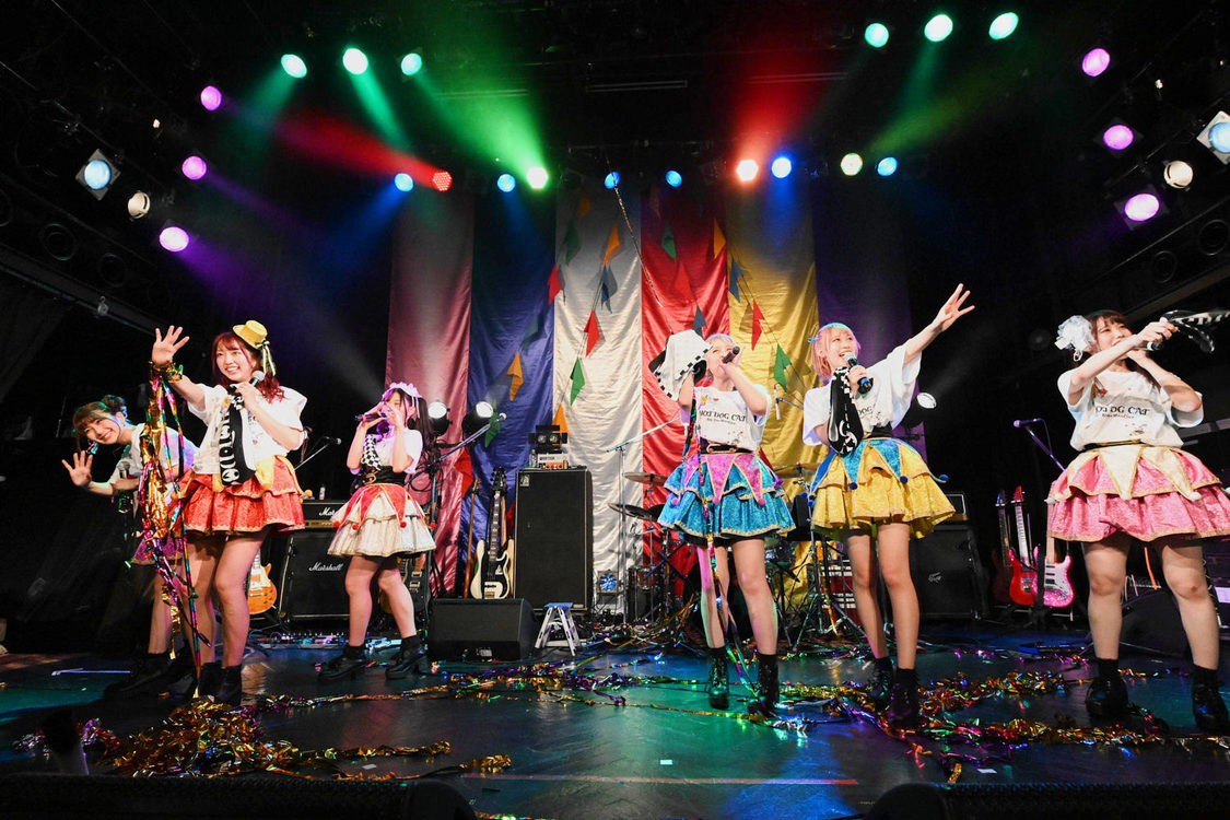 ＜HOT DOG CATワンマンライブ『進め！進め！進め！』＞（10月14日（水）渋谷WWW）