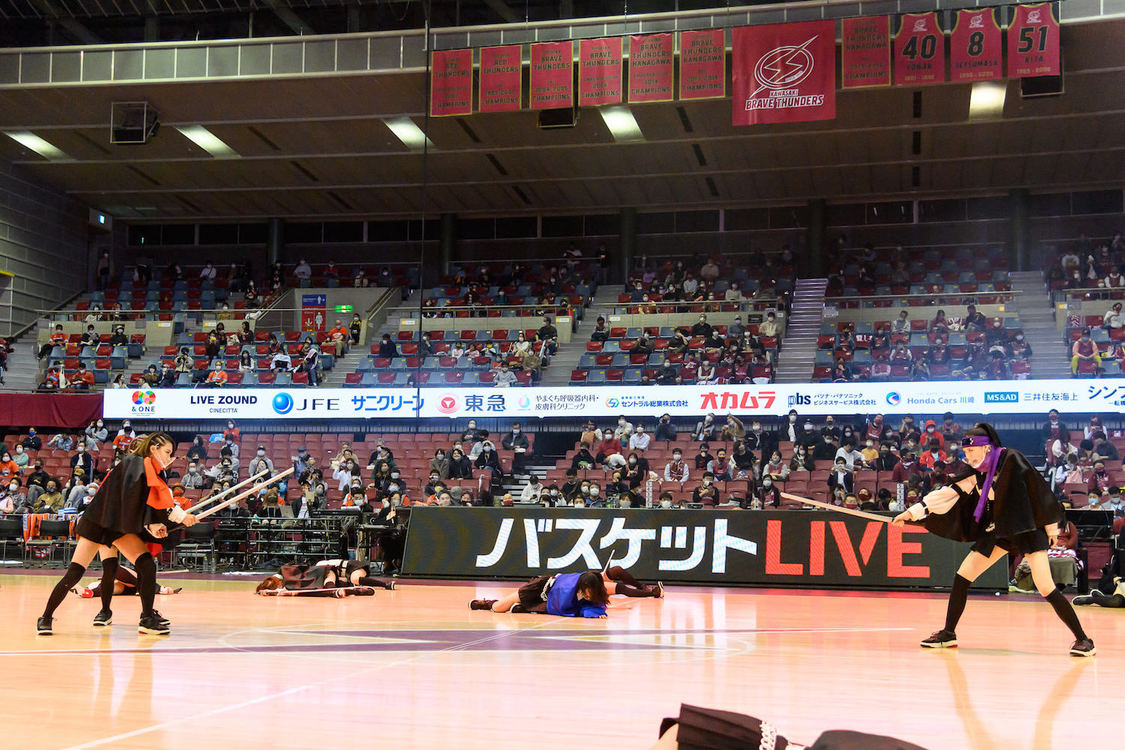 ラストアイドル殺陣パフォーマンス｜川崎市とどろきアリーナ（2020年10月17日）