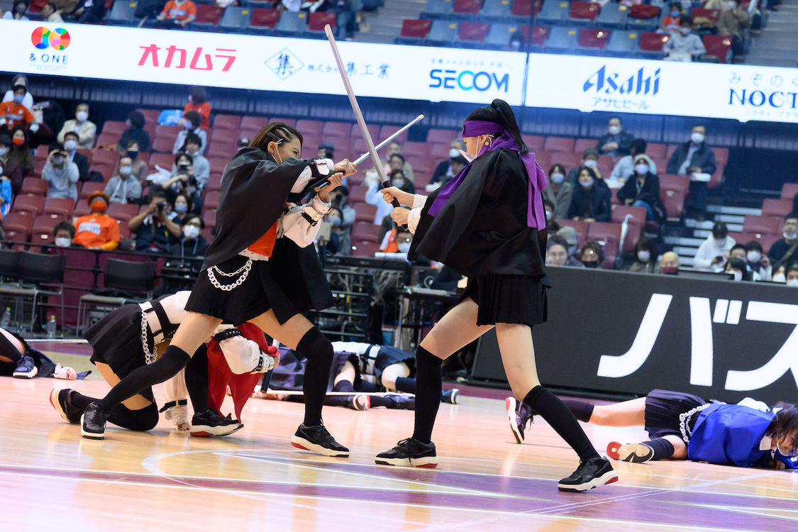 ラストアイドル殺陣パフォーマンス｜川崎市とどろきアリーナ（2020年10月17日）