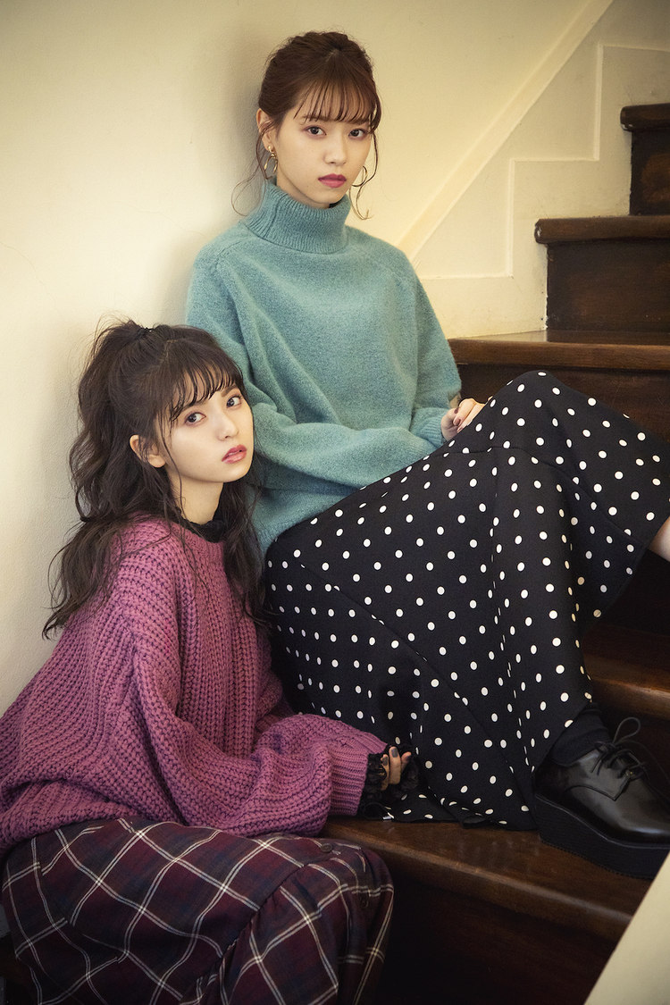 『GRL』2018年冬イメージビジュアル（乃木坂46 齋藤飛鳥/西野七瀬）