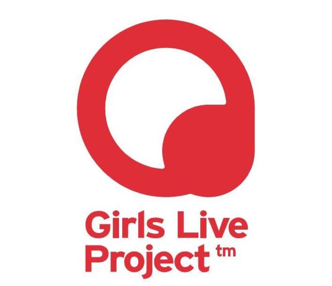 『Girls Live Project』ロゴ（デザイン：澤井真吾）
