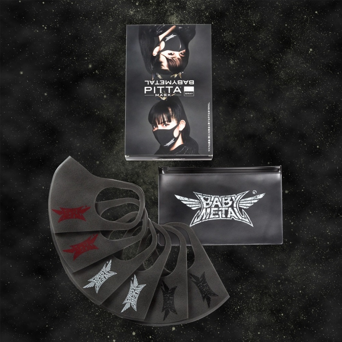 「BABYMETAL×PITTA MASK」