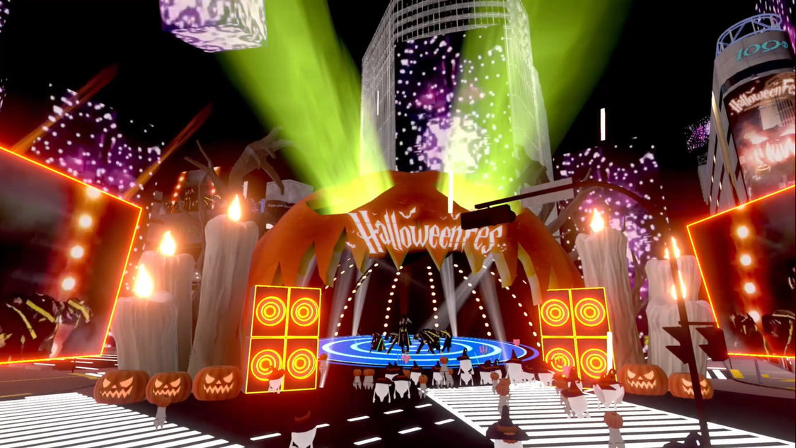 （c）KDDI・au 5G / バーチャル渋谷 au 5G ハロウィーンフェス